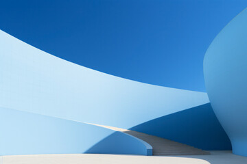 Futuristic architecture background