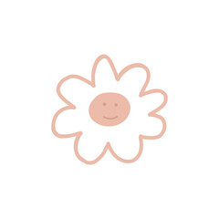 cute flower pin or sticker
