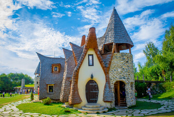 the clay castle from Valea Zanelor, Romania