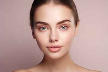 Obraz premium Young woman with perfect skin