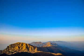 Papier Peint photo autocollant Monts Huang Wugong Mountain, Pingxiang City, Jiangxi Province - sea of clouds and mountain scenery at sunset