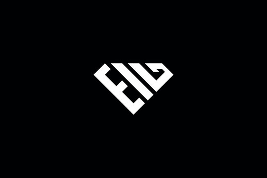EIg letter logo creative vector template