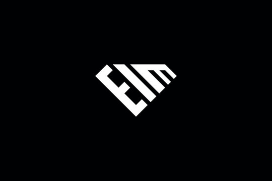 EIM letter logo creative vector template