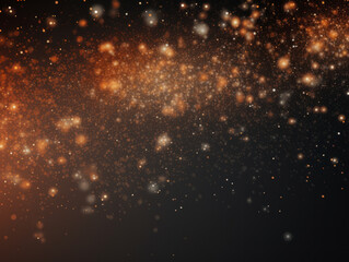 Abstract particle effect background