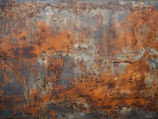 Peeling paint tin background