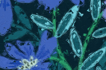 Watercolor and various beautiful flower illustrations for weddings