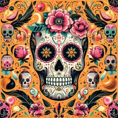 Day of the Dead. Generative AI
