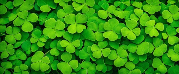 Emerald Fields: Shamrocks and Four Leaf Clovers for St. Patrick's Day and Earth Day