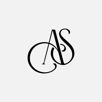creative and unique ASC letter logo for business company