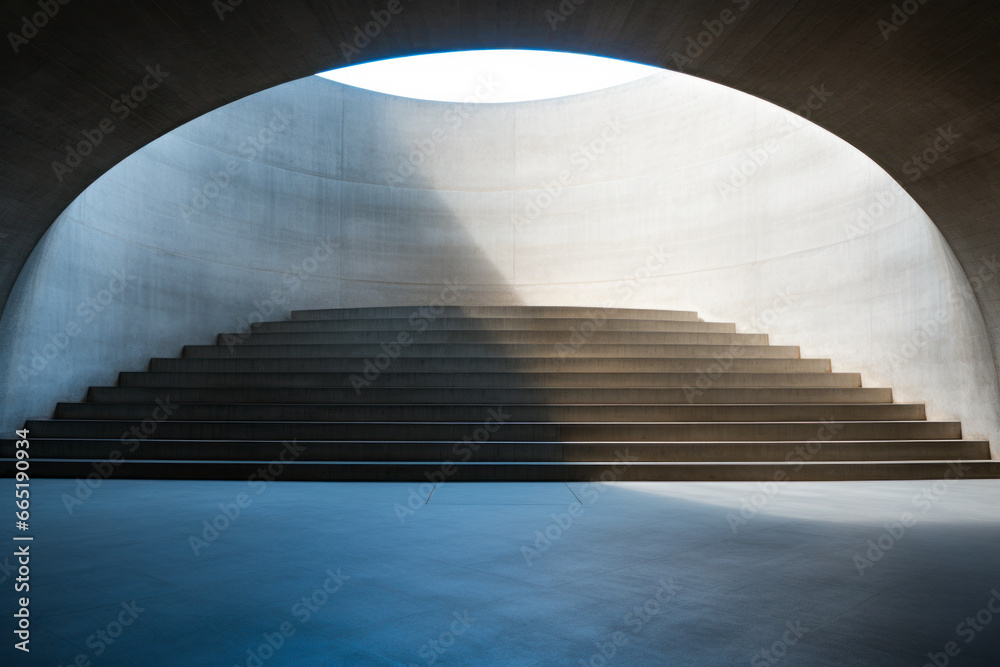 Poster futuristic architecture background