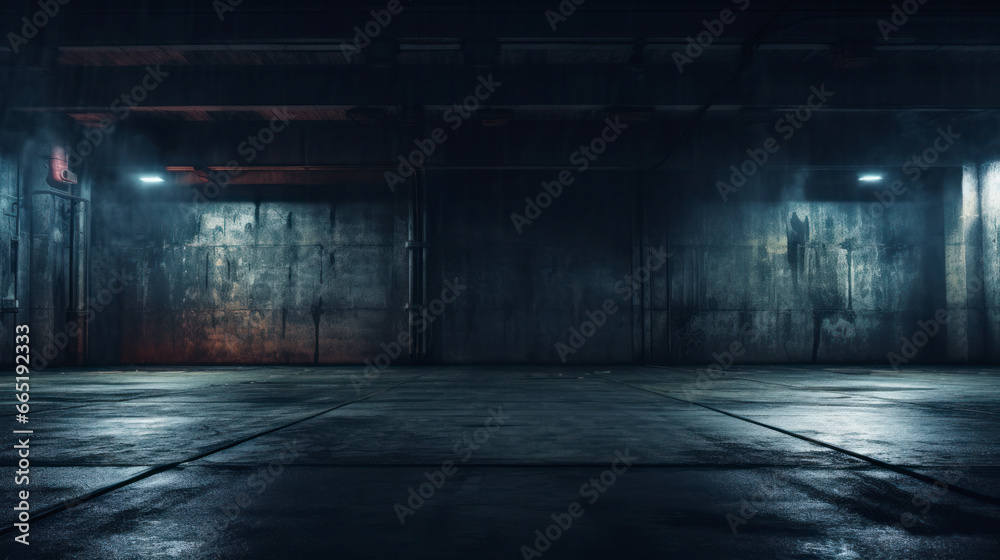 Poster futuristic architecture background