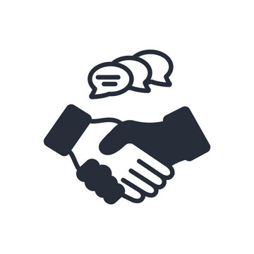 recommend clip art: relationship icon. vector.Editable stroke.linear style sign for use web design,logo.Symbol illustration.