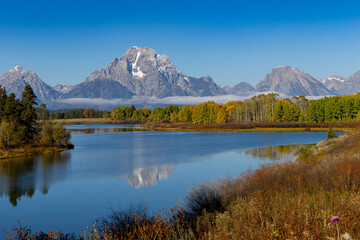 Obraz premium Sunrise on the Grand Teton
