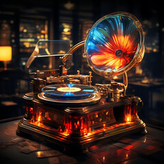 vinyl player