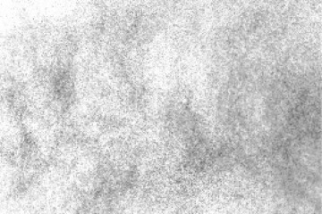 Black Halftone Texture On White Background. Modern Dotted Futuristic Backdrop. Fade Noise Overlay. Digitally Generated Image. Pop Art Style. Vector illustration.