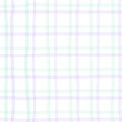 Green Purple Plaid Hand Drawn Background