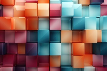 abstract futuristic colorful background with glowing ascending lines. Fantastic wallpaper