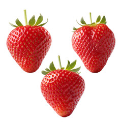 Fresh Healthy Tasty Strawberry Isolated 