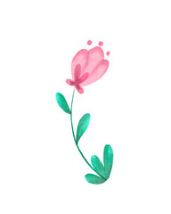 Beautiful flower set