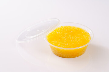 Special Chinese breakfast pumpkin porridge