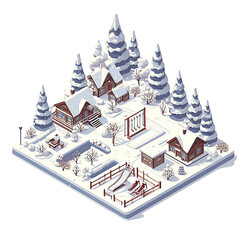 a winter village 5