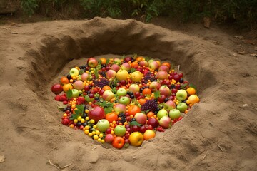 buried fruit. Generative AI