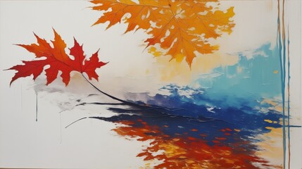 autumn leaves background