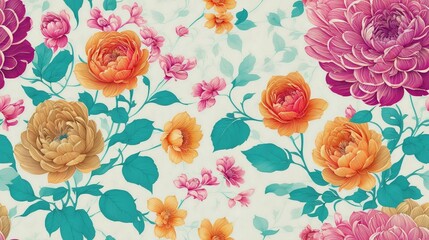 seamless floral pattern