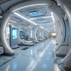  Sci-Fi Medical Bay Graphene and Luminescent 
