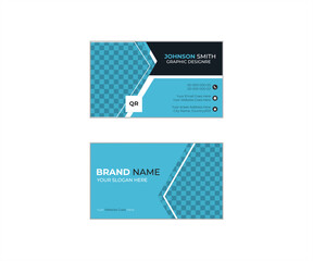 Business card design set template for company corporate style. White and orange business cred template.