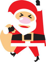 The Santa Claus for Holiday concept
