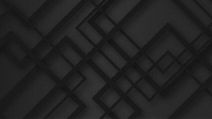 Dark geometric black abstract background elegant design pattern vector