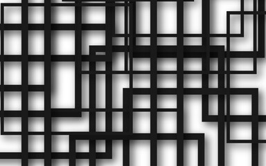 black and white geometric pattern isolated wallpaper concept vector background