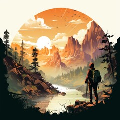 Couponing For Unique Experiences Experience Savings, Cartoon Illustration Background