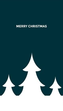 Merry Christmas Simple Motion Graphic