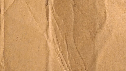 Fototapeta na wymiar Brown Paper Texture background. Wrinkled Brown Paper Background.