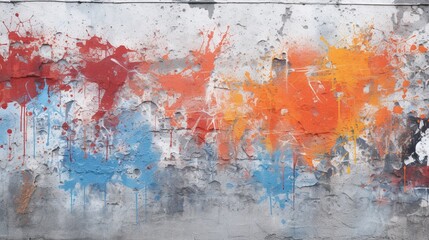 Background of spray-painted concrete wall. 
