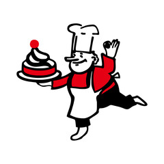Make a Professional Chef Steward Vector