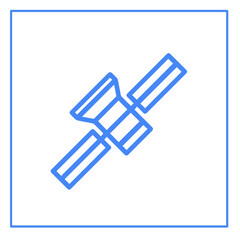 Simple line icon