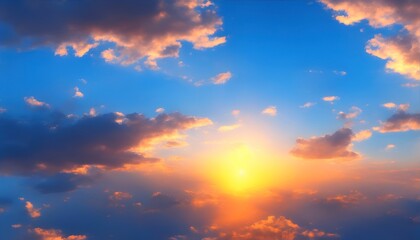 Obraz premium 空と雲