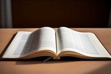 Books in teacher's day concept.