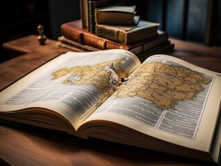 Obraz premium Books in teacher's day concept.