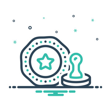 recommend clip art: Mix icon for stamp