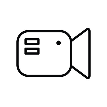 recommend clip art: Video camera record vector icon