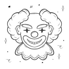 halloween outline decoration