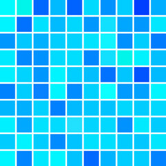 blue mosaic background