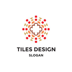 Abstract ornament template illustration vector design