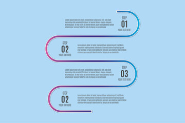 modern infographic colorful template design vector illustration