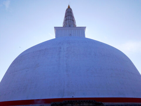 eligious, temple , Blue sky, Nelli gala temple sri lanka