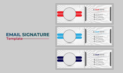 Email Signature template Design